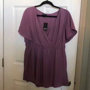 Torrid Lavender Blouse